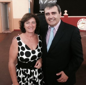 Carmen Segura y José Manuel Martín Peña