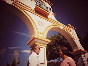 Sancho Adam y Carmen Segura